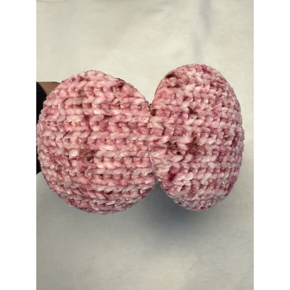 New Women's Cuddl Duds Soft  Chenille Pink Multi Earmuffs 1 size - Picture 5 of 7